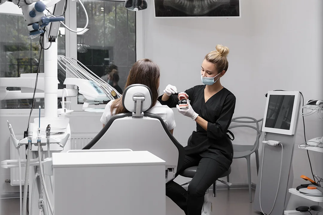 Analiz Dent kliniğinin iç mekânı